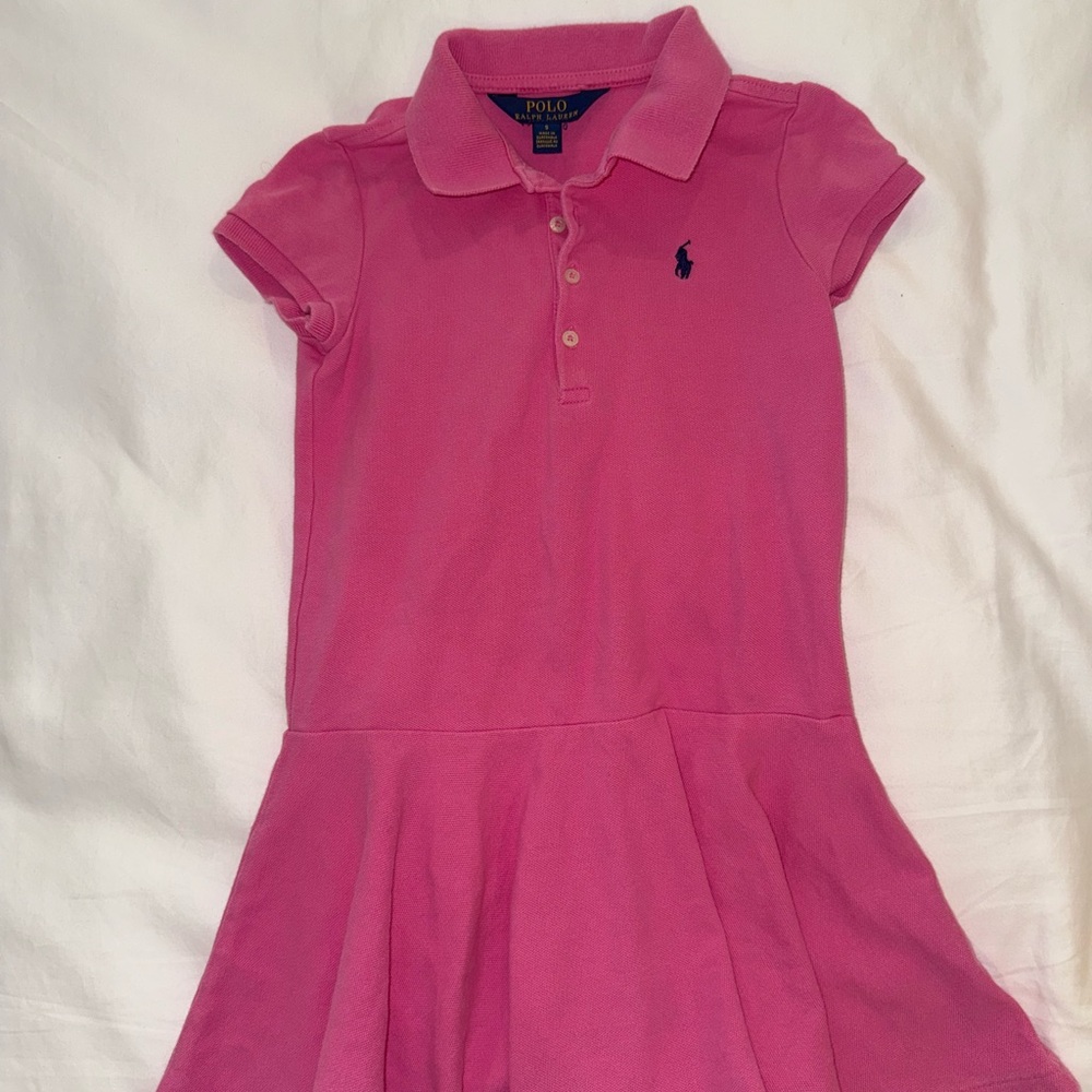 Polo by Ralph Lauren Kids Fuchsia Polo Dress